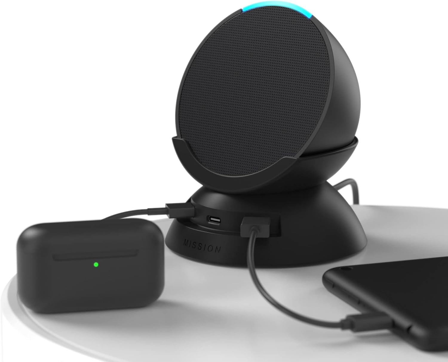 Mission Launches USB Charging Stand for Echo Pop