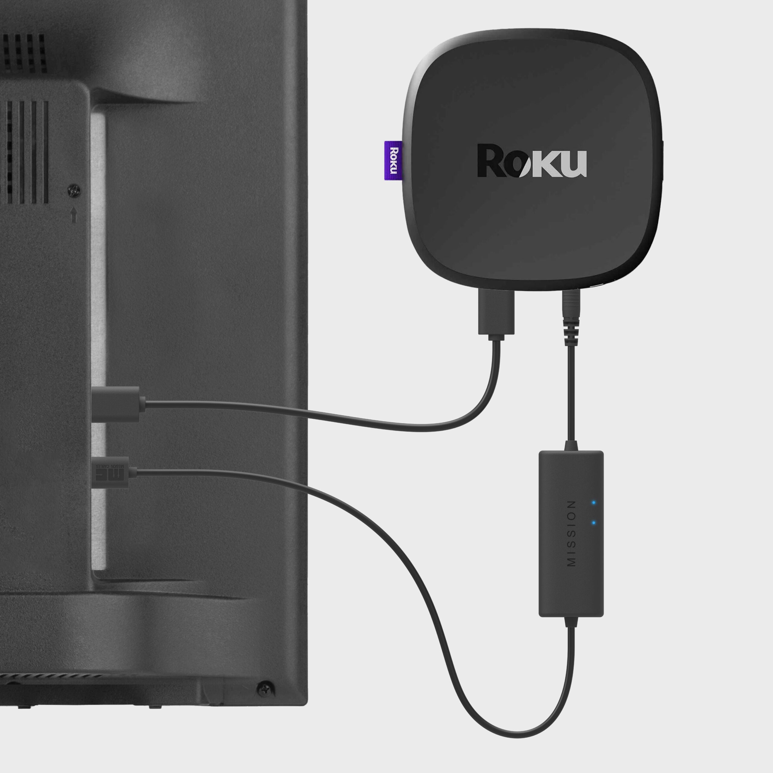 Mission Launches Cable Allowing Users to Power Their Roku Ultra Directly from Their TVs