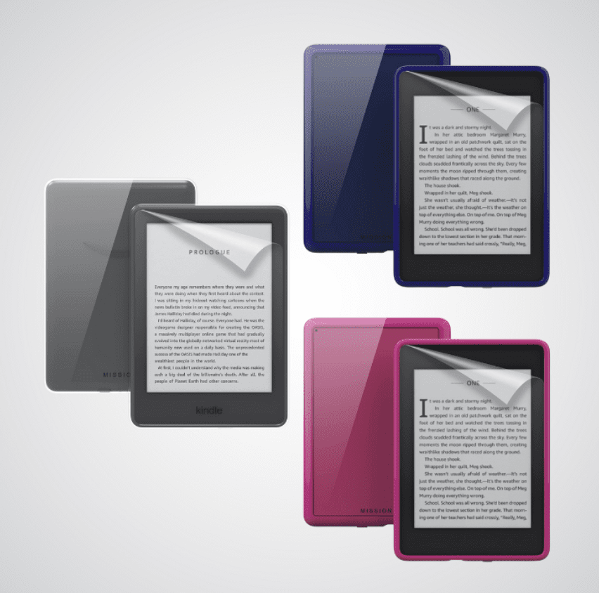 Mission announces the launch of their case with screen protector for Kindle Paperwhite and Kindle Paperwhite Signature Edition.