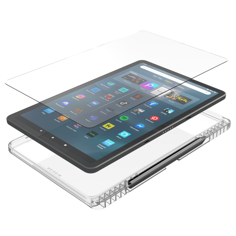 Mission Launches Clear Case and Glass Screen Protector for Amazon Fire Max 11