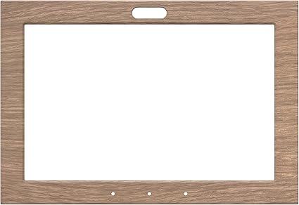 Decorative Frame for Amazon Echo Hub - Light Wood