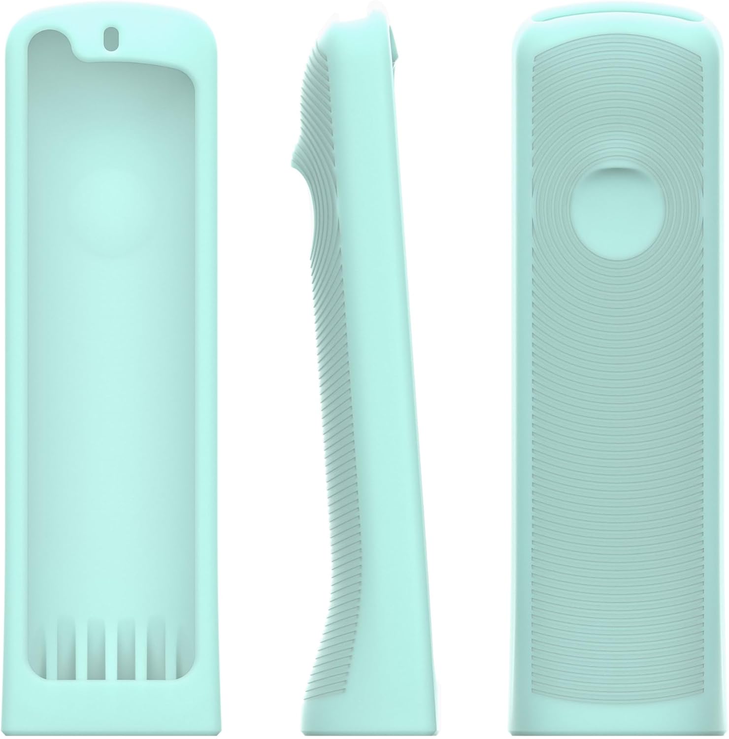 Standing Remote Case for the Amazon Alexa Voice Remote ('24) - Glow in the Dark Blue