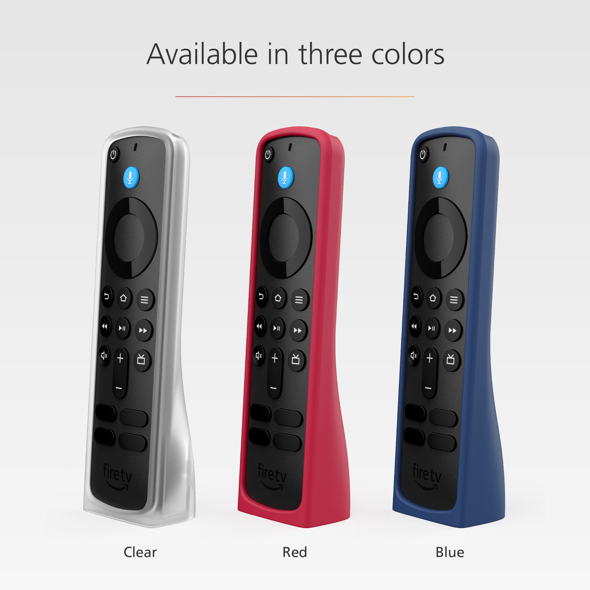 Standing Remote Case for Amazon Alexa Voice Remote ('24) & AirTag Find Capable - Deep Blue