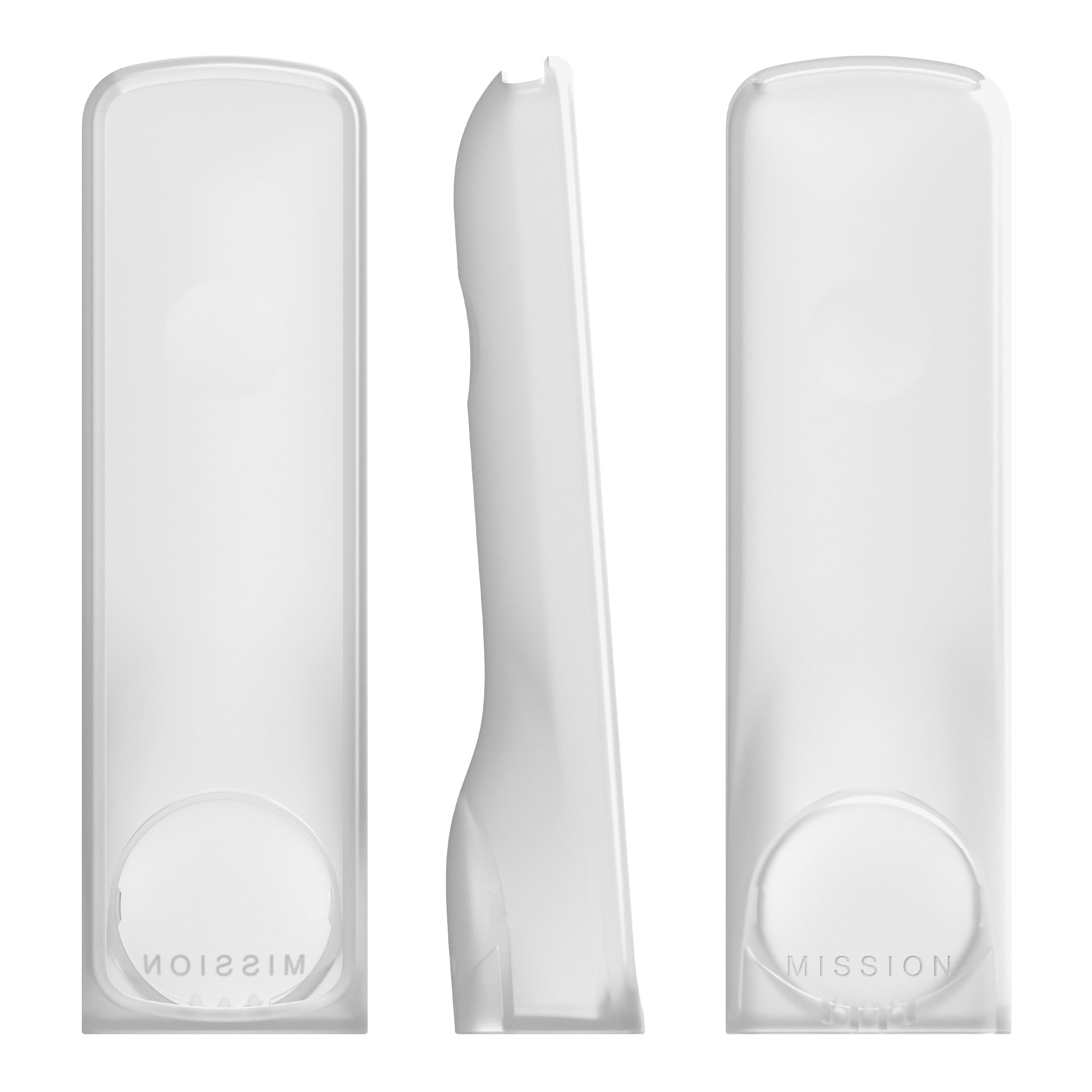 Standing Remote Case for Amazon Alexa Voice Remote ('24) & AirTag Find Capable - Clear