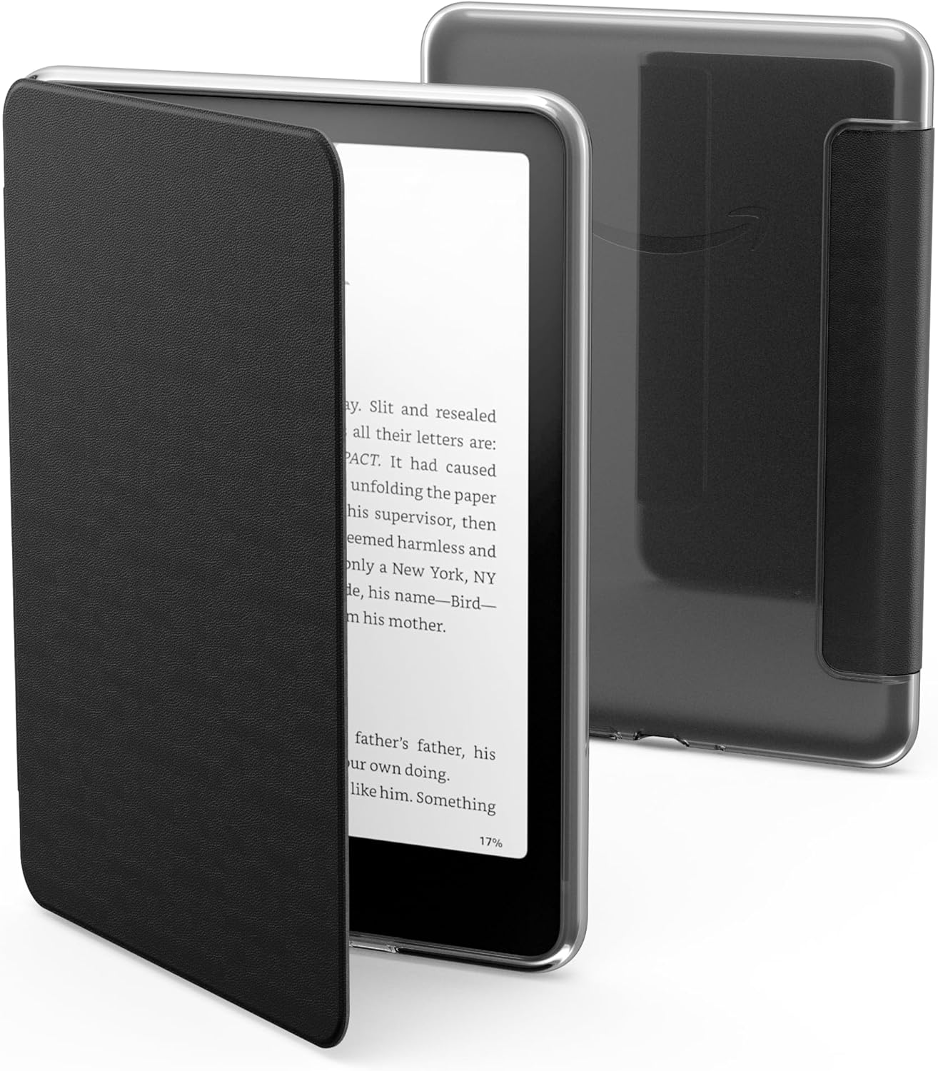 Custodia Folio Staccabile Per Kindle Paperwhite 2021/2024 E Colorsoft – Supporto Girevole, Gancio In Silicone, Pelle PU