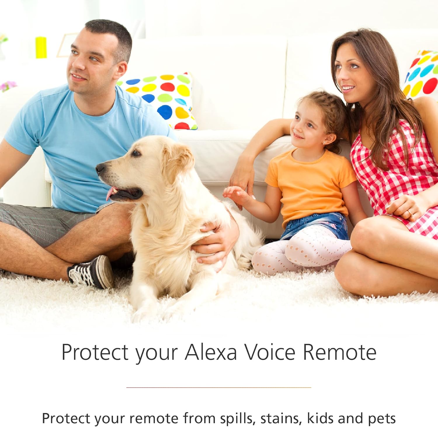 Remote Case for Amazon Alexa Voice Remote (3rd Gen) - Red