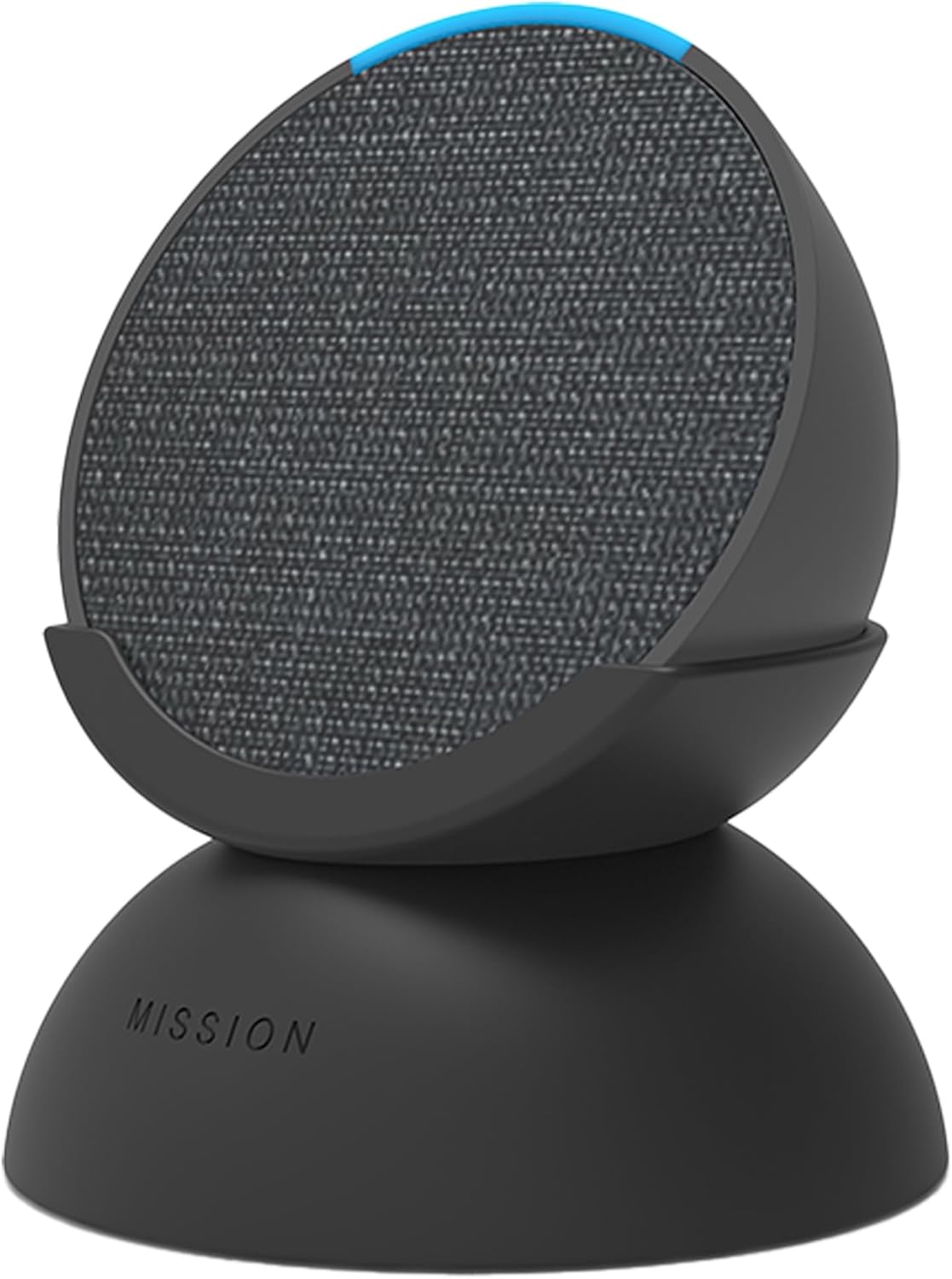 Portable Battery Base for Amazon Echo Pop - Charcoal