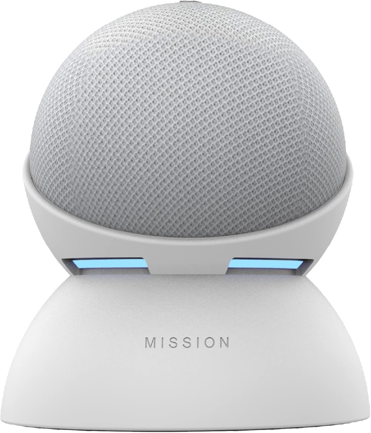 Battery Base for Amazon Echo Dot (4th & 5th Gen) - Glacier White