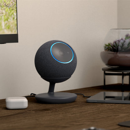 Stand with USB-C Charging Ports for Echo Dot Max - Slate Gray