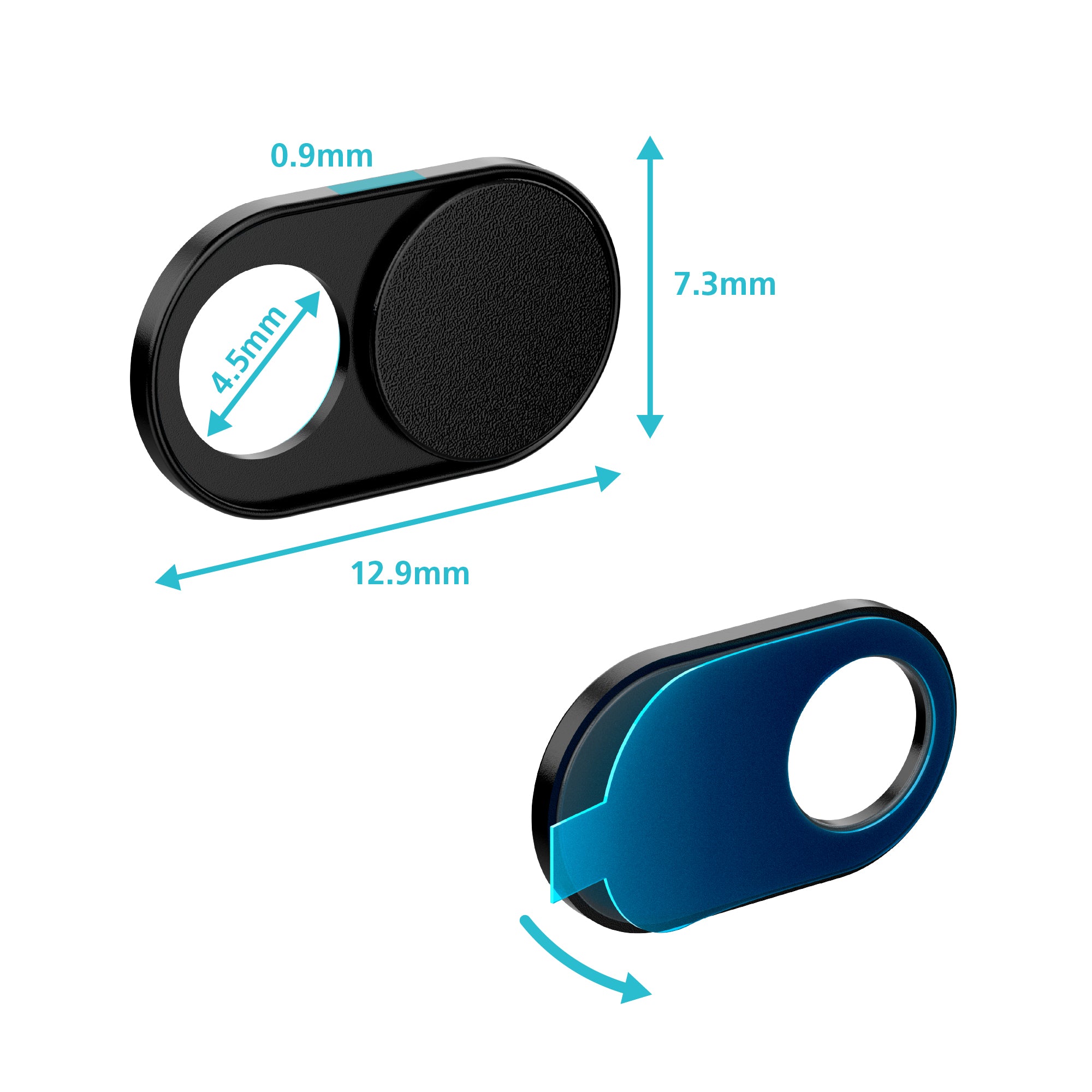 Camera Cover | 2 Pack, for Echo Show 8 & 11 (2025 Releases)