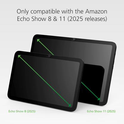 Camera Cover | 2 Pack, for Echo Show 8 & 11 (2025 Releases)