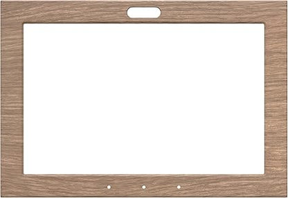 Decorative Frame for Amazon Echo Hub - Light Wood