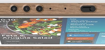 Home Décor Finishing Frame for Amazon Echo Show 15 ('24, Gen 2) - Light Wood