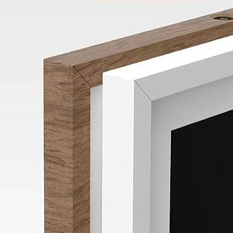 Home Décor Finishing Frame for Amazon Echo Show 21 ('24) - Light Wood