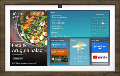 Home Décor Finishing Frame for Amazon Echo Show 15 ('24, Gen 2) - Dark Brown