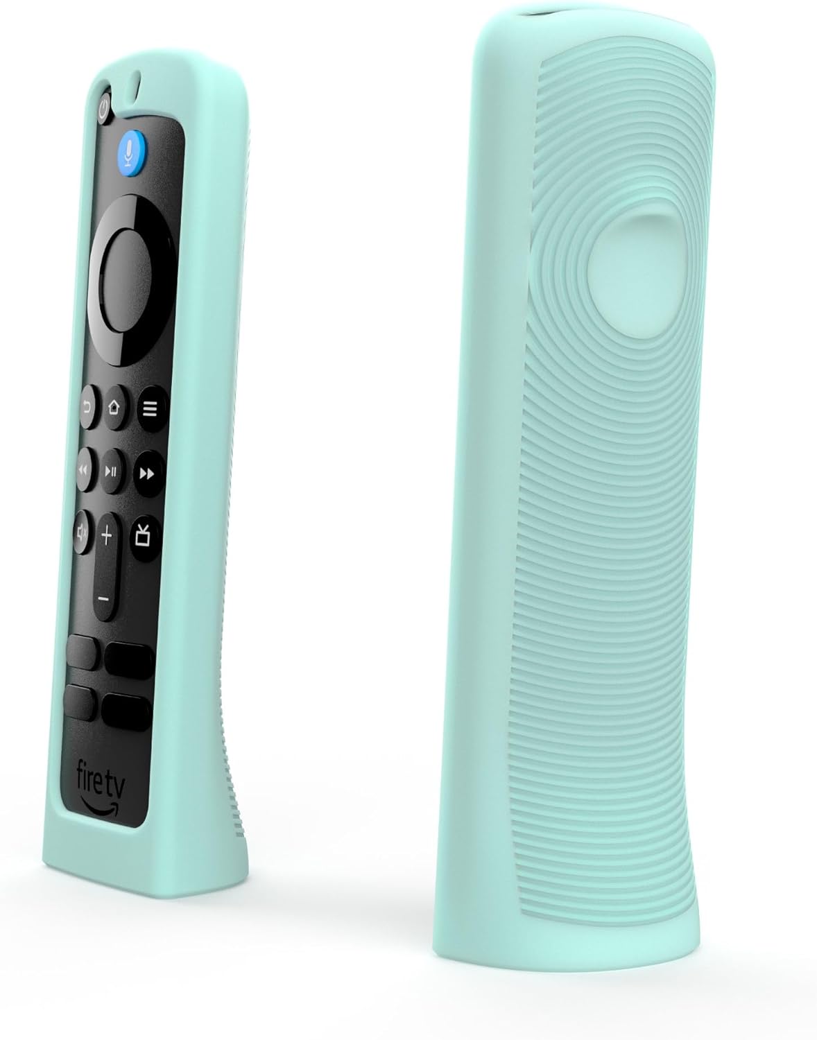 Standing Remote Case for the Amazon Alexa Voice Remote ('24)  - Glow in the Dark Blue