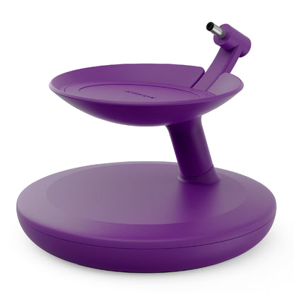 Stand with USB-C Charging Ports for Echo Dot Max - Amethyst