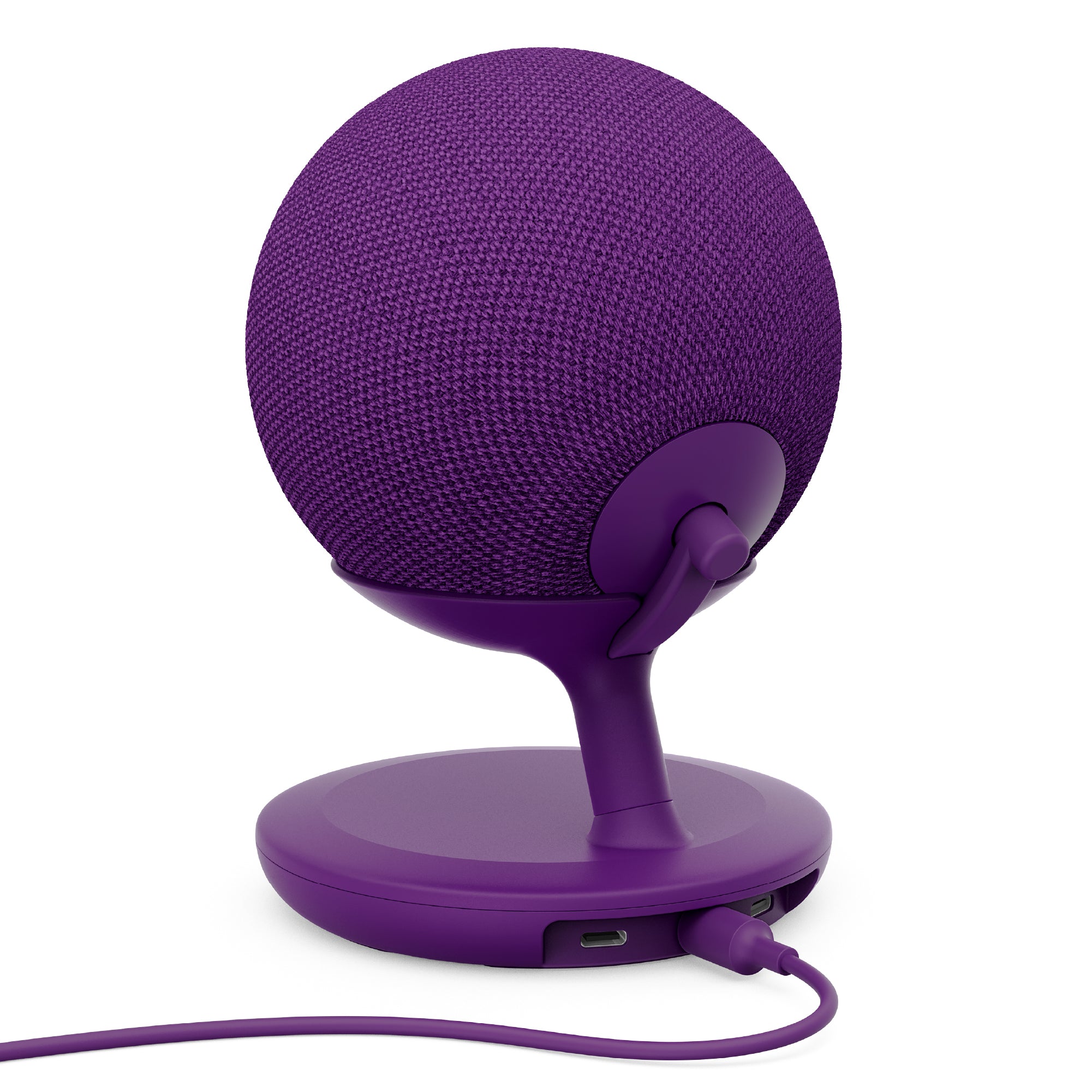 Stand with USB-C Charging Ports for Echo Dot Max - Amethyst