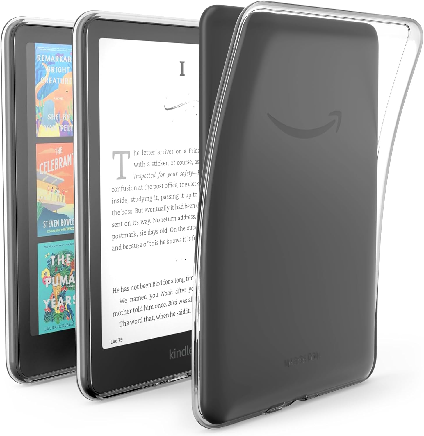 Clear Case for Amazon Kindle Paperwhite ('24) & Colorsoft Signature Edition ('24)