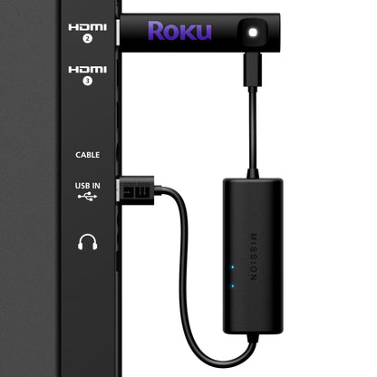 USB Power Cable for Roku Streaming Stick (Power Your Roku Directly from Your TV)
