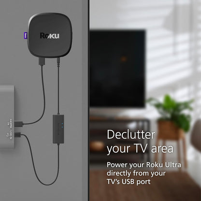 USB Power Cable for Roku Ultra (Power Roku Directly from TV)