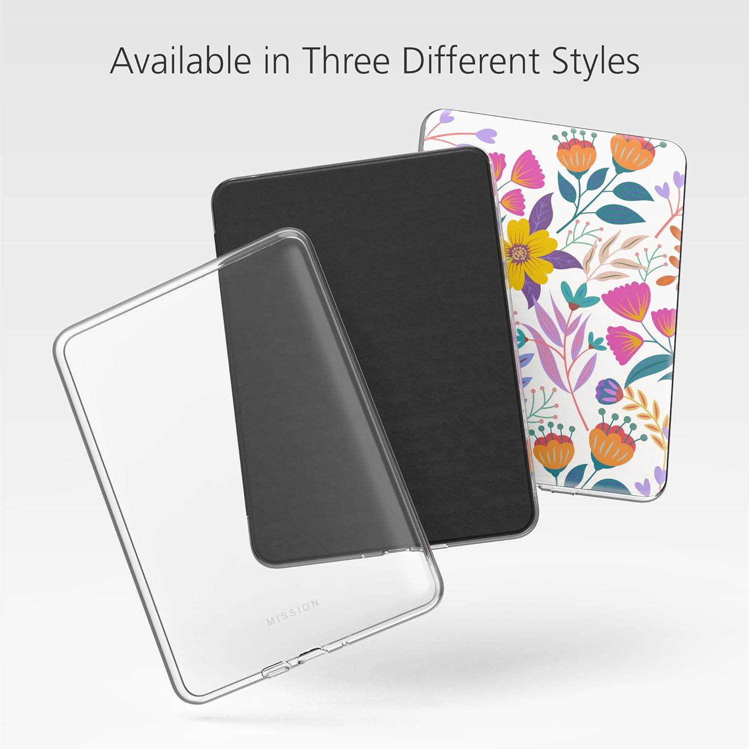 Folio Case for Amazon Kindle Paperwhite ('24) & Colorsoft Signature Edition ('24) - Flower