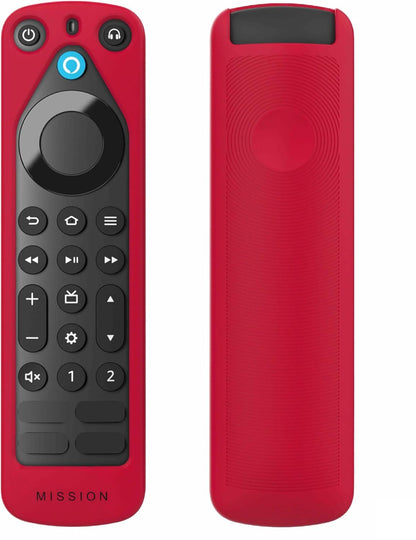 Remote Case for Amazon Alexa Voice Remote Pro ('22) -  Red