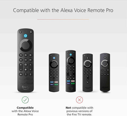 Remote Case for Amazon Alexa Voice Remote Pro ('22) - Glow in the Dark