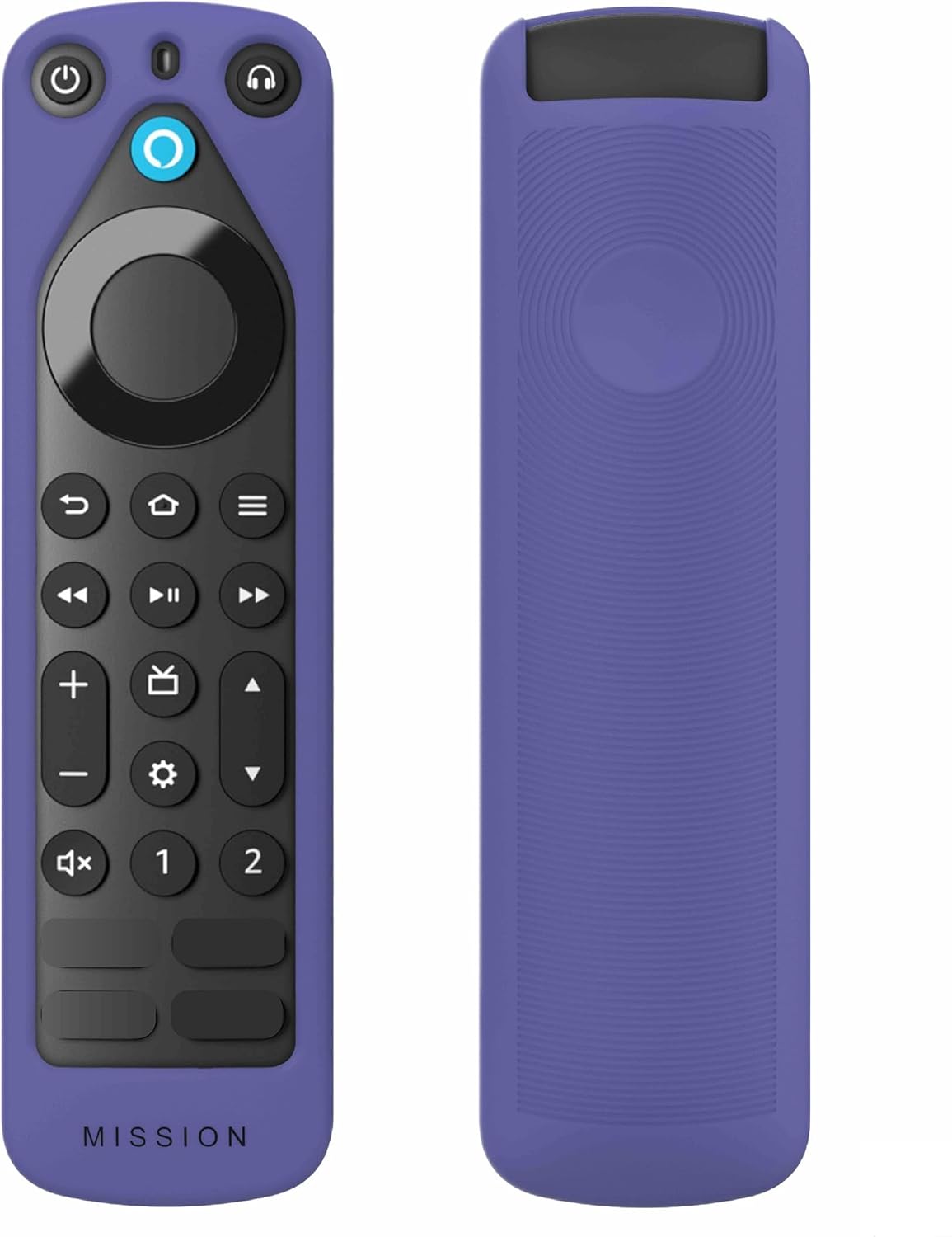 Remote Case for Amazon Alexa Voice Remote Pro ('22) - Purple