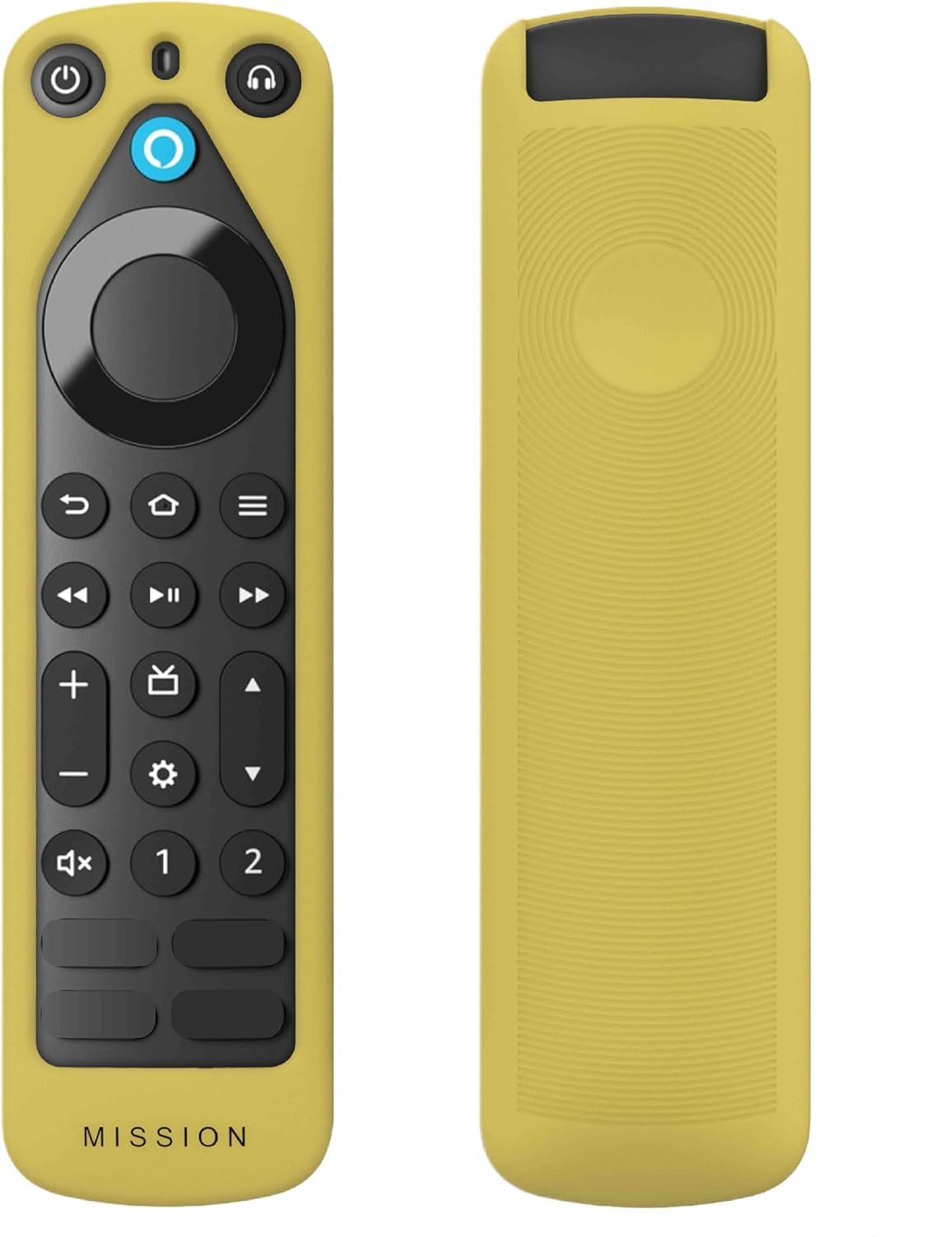 Remote Case for Amazon Alexa Voice Remote Pro ('22) - Yellow