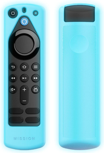 Remote Cover Case for Amazon Alexa Voice Remote (3rd Gen) - Glow in the Dark