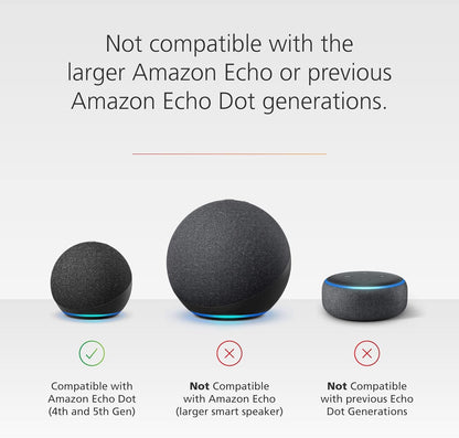 Soccer Ball Stand for Amazon Echo Dot (4th & 5th Gen)