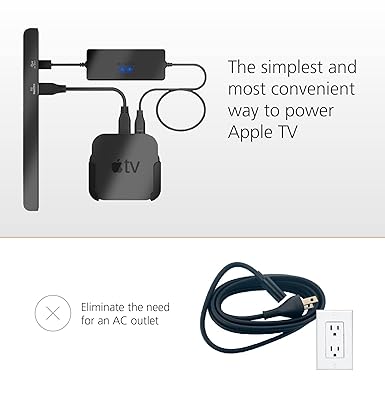 USB Power Cable for Apple TV (Power Apple TV Directly from TV USB