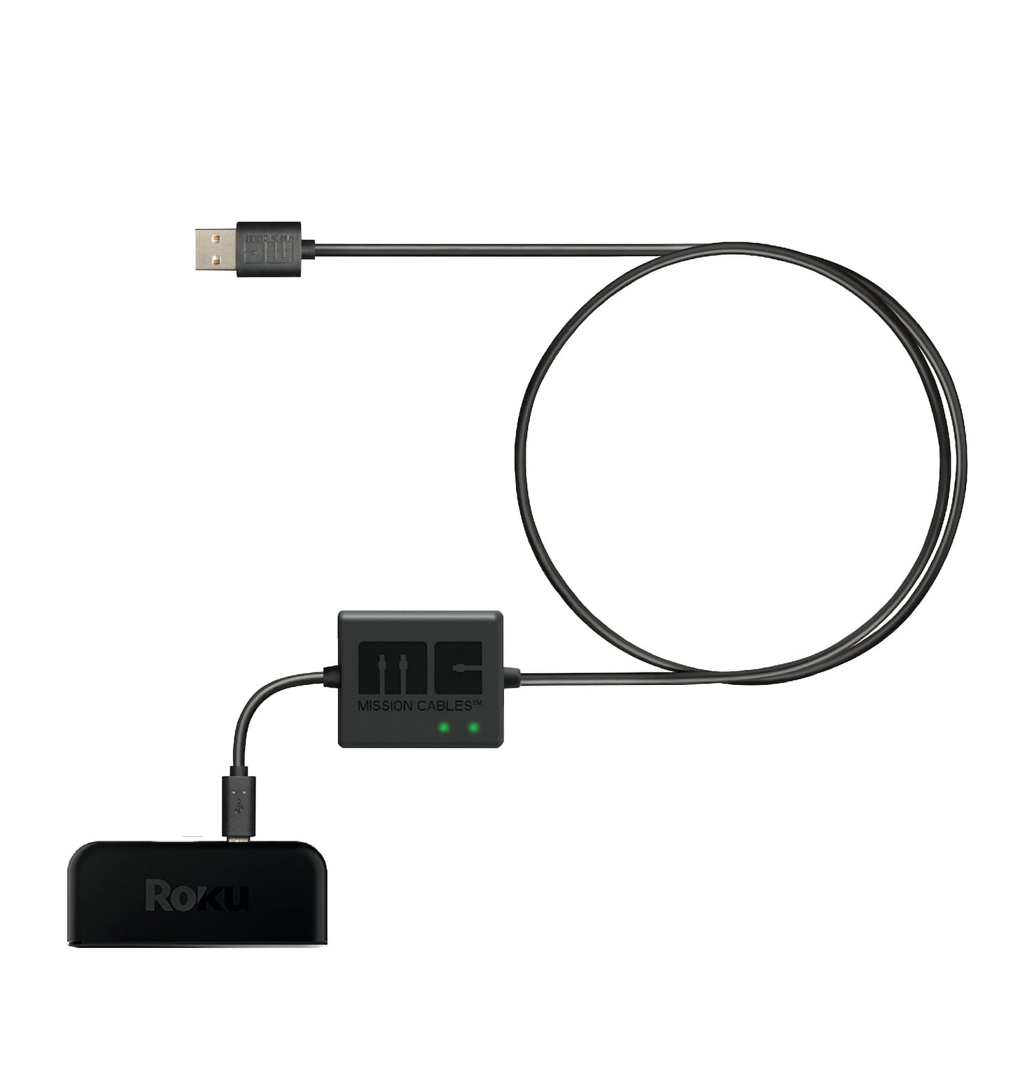 Mission USB Power Cable for Roku Express