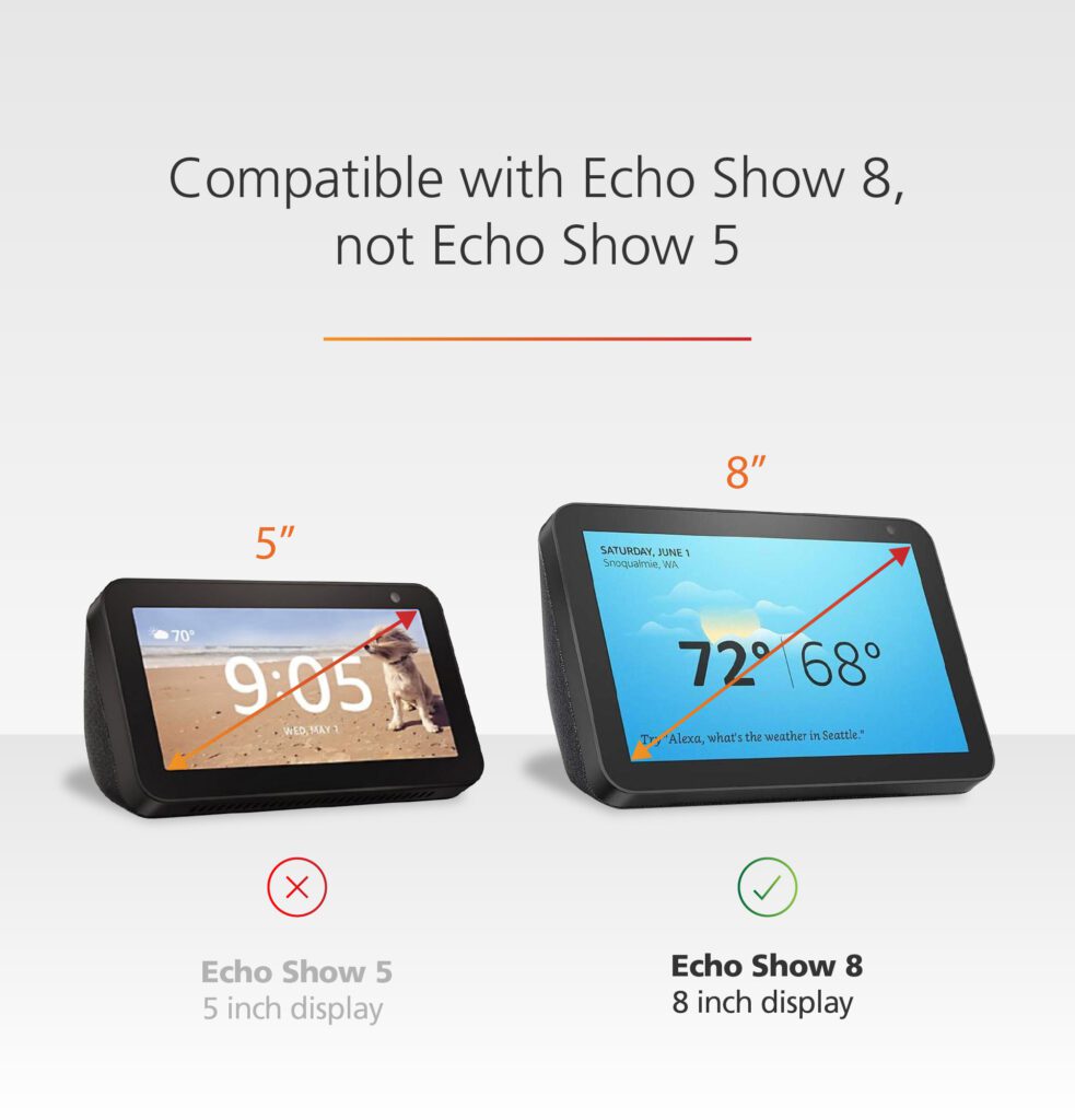 Portable Battery Base  Alexa Echo Show 8